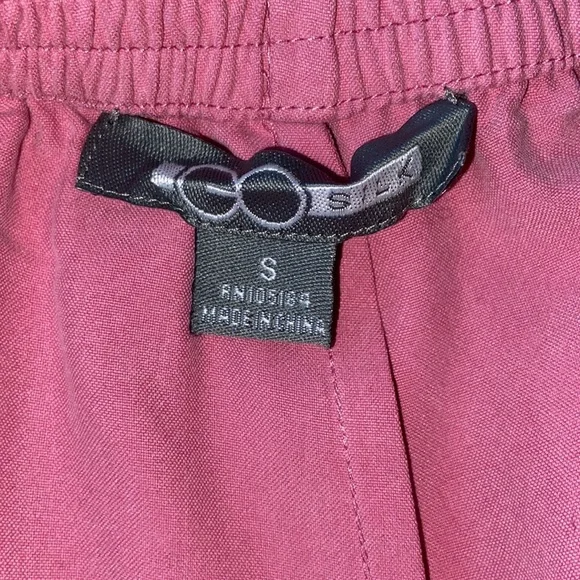Pure Silk Pink Pull-On Pants Pajama Lounge Everyday GO SILK Washable w/ Pockets - Picture 5 of 15